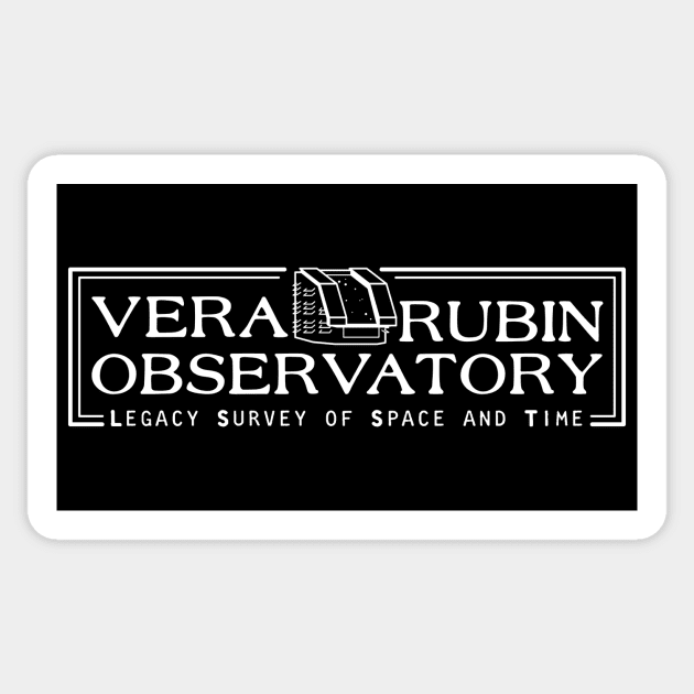 Vera Rubin Observatory Sticker by photon_illustration